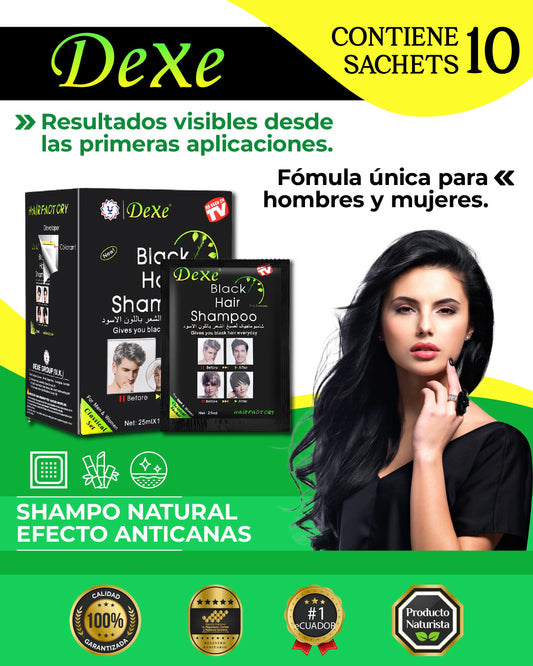 (x1) Shampoo Dexe Black Hair (10sachets) $24.99