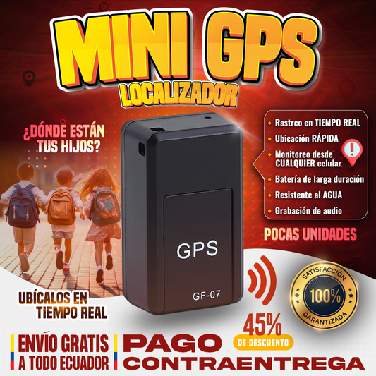 (x2) Mini GPS - Localizador en Tiempo Real - $45,50